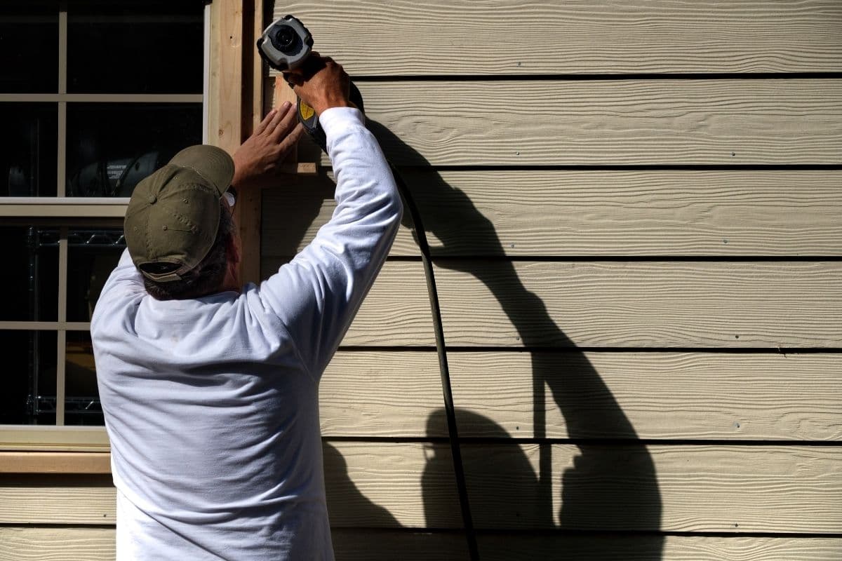 Hardie trim and panel combination